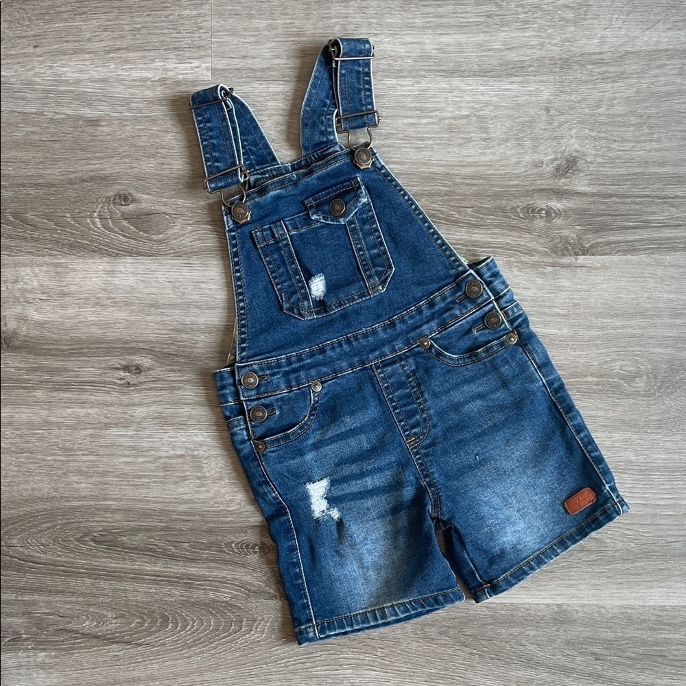 7 For All Mankind baby denim overalls
